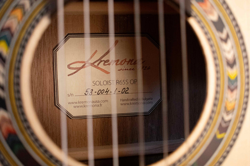 Kremona Soloist R65S OP Konzertgitarre 4/4 - Musik-Ebert Gmbh