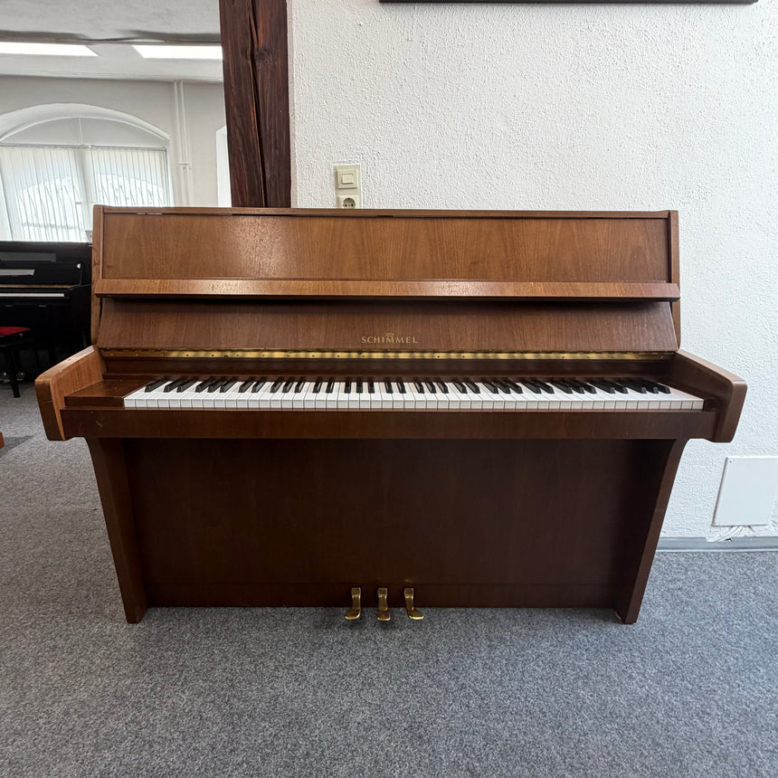 W.Schimmel Klavier 112/5 Occasion Nussbaum dunkel Bj. 1986 (gebraucht)