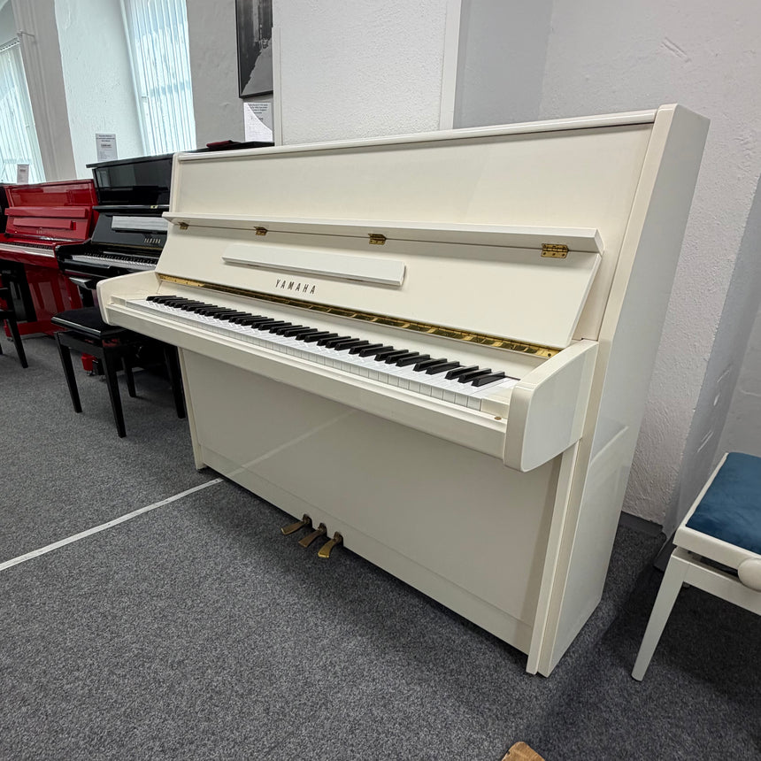 Yamaha Klavier P 116 weiss poliert Bj. 1992, aus erster Hand - made in England (gebraucht)