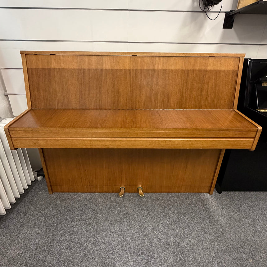 Schmidt-Flohr Klavier 110M Occasion – Nussbaum, Renner-Mechanik, Bj. 1970, Made in Switzerland (gebraucht)