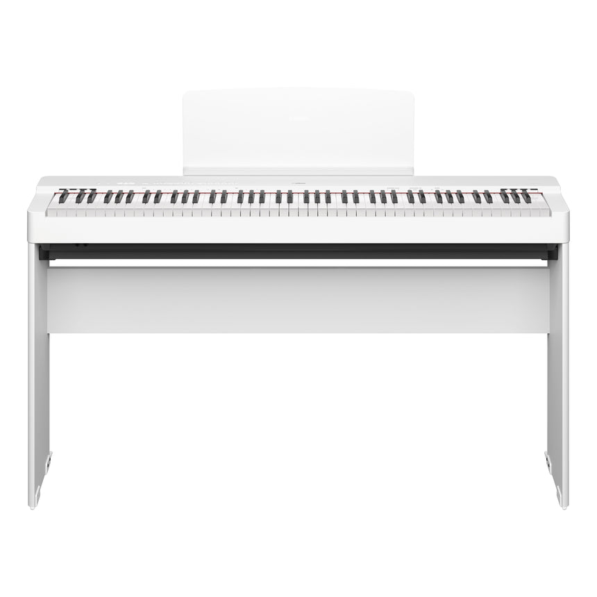 Yamaha Stage Piano P-225 Weiß Bundle mit Ständer, Pedalen und Kopfhörer - Musik-Ebert Gmbh