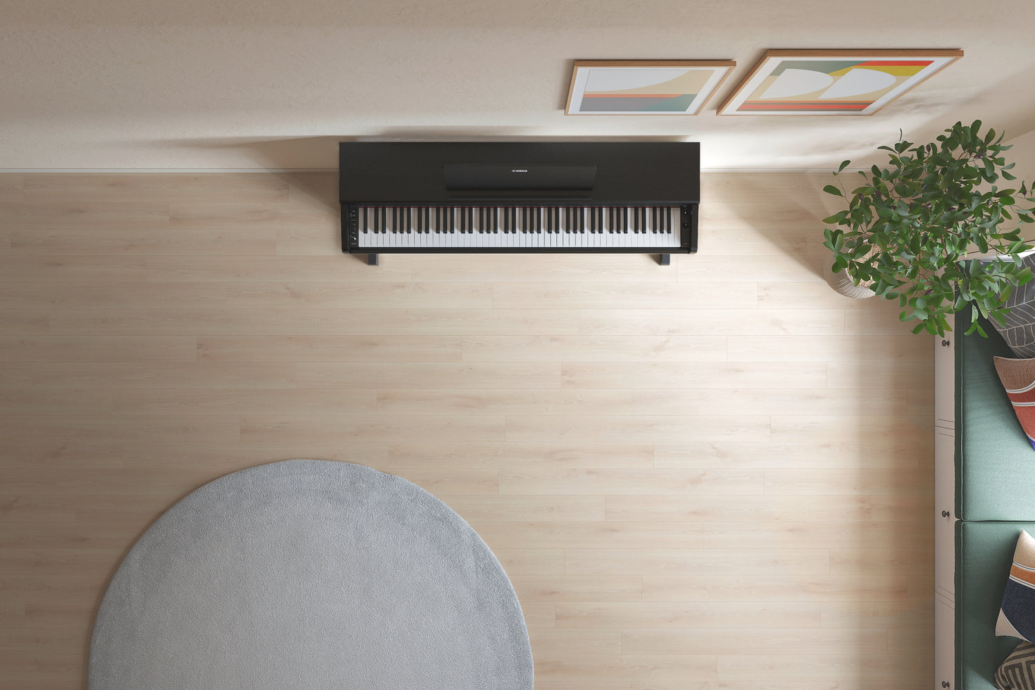Yamaha YDP-146 Schwarz – Lifestyle