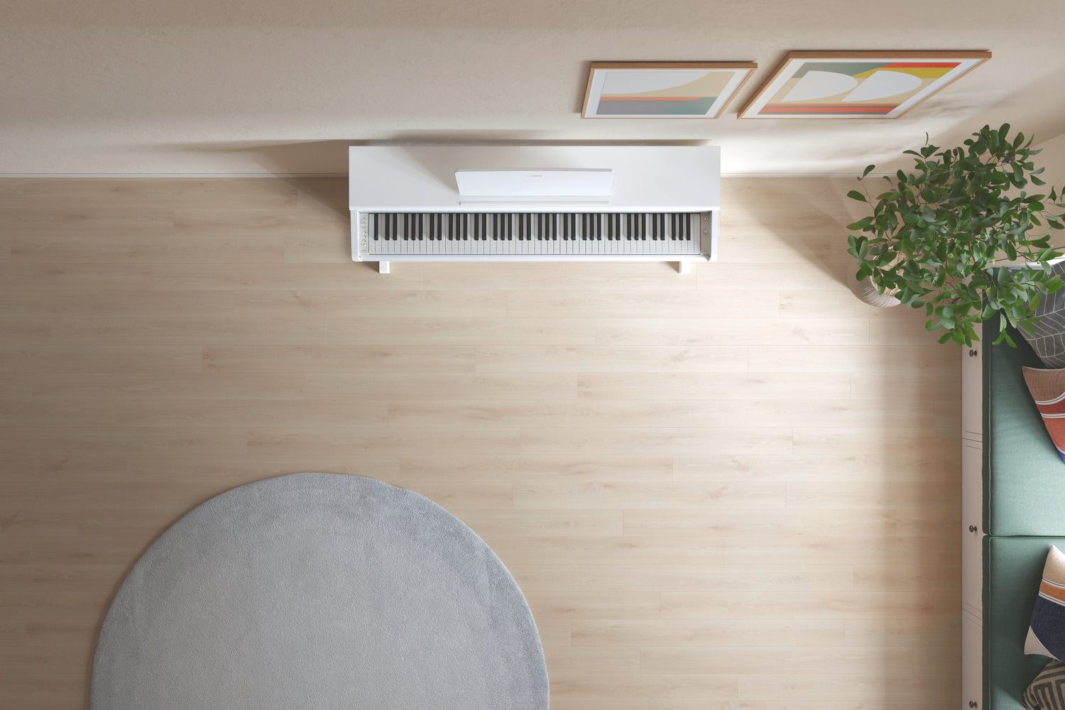 Yamaha YDP-146 Weiß – Lifestyle