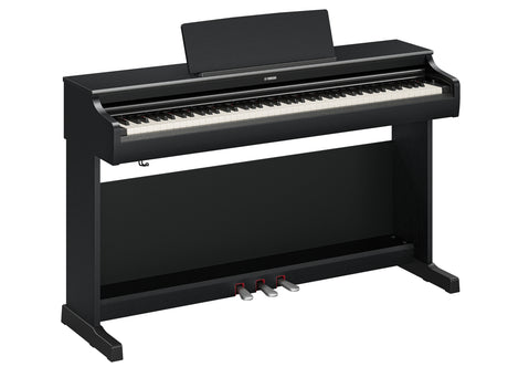 Yamaha YDP-166 Schwarz – Seitenansicht