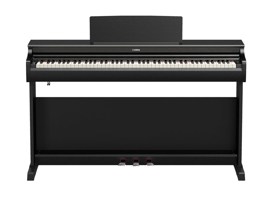 Yamaha YDP-166 Schwarz – Frontansicht