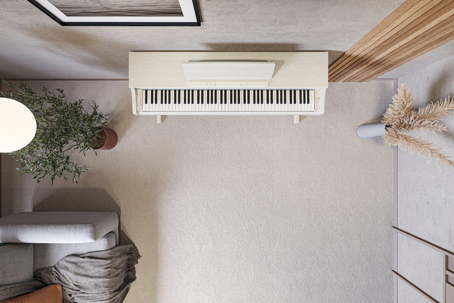 Yamaha YDP-166 White Birch – Lifestyle