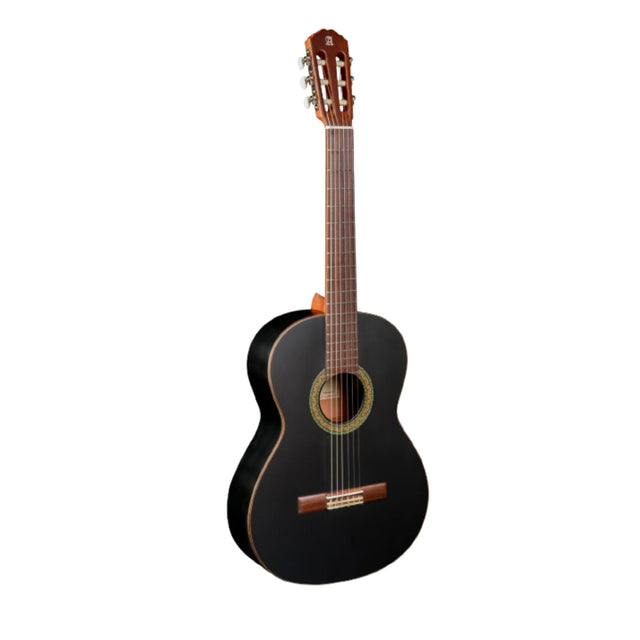 Alhambra 1C Black Satin Konzertgitarre 4/4 – Frontansicht