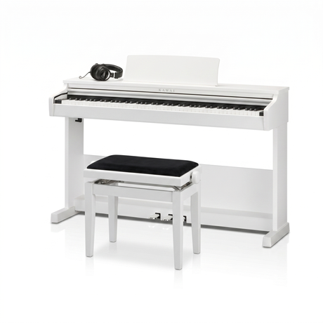 Kawai CX-102 Digitalpiano-Bundle Weiß Matt – Set-Bild