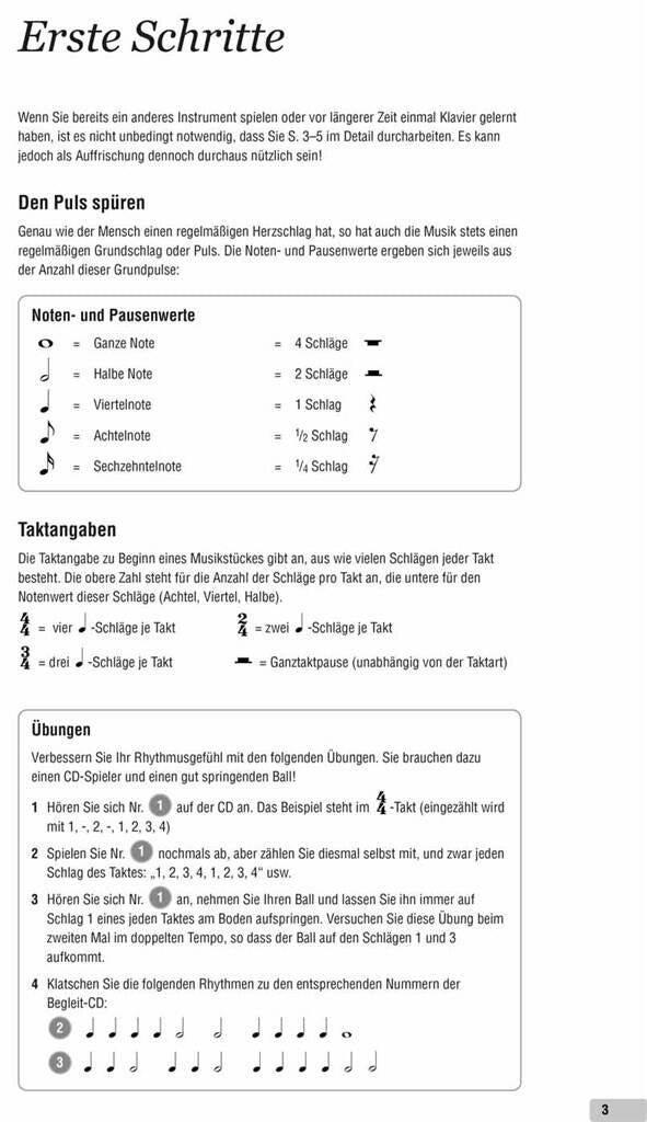 Es ist nie zu spät Klavier zu lernen (+Online Audio) - Musik-Ebert Gmbh