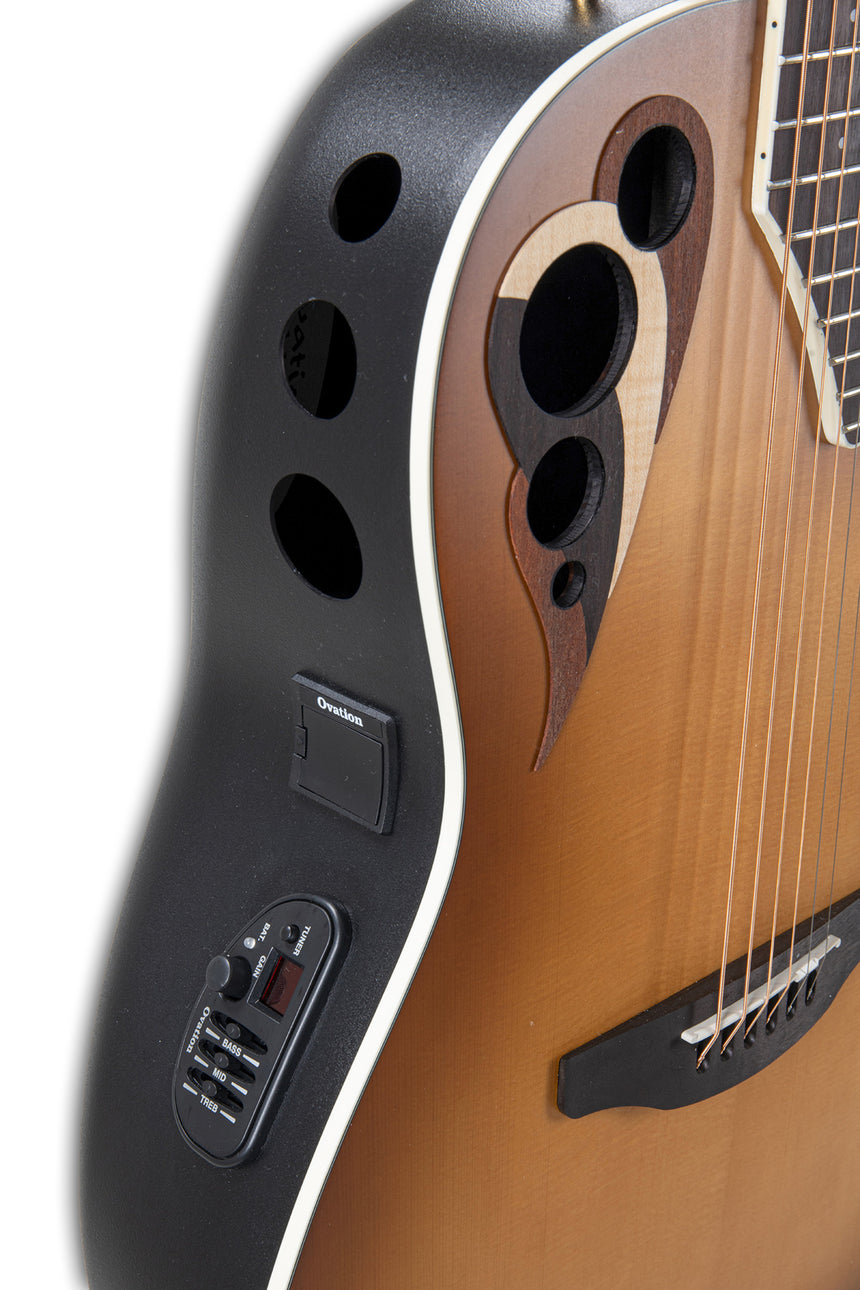 Ovation E-Akustikgitarre Celebrity Elite Deluxe Deep Contour - Musik-Ebert Gmbh