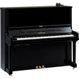 Piano droit Yamaha SE132 SH3 noir poli avec commande Silent et casque