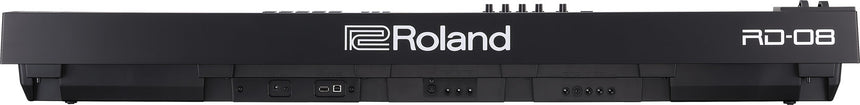 Piano de scène Roland RD-08 noir – vue arrière