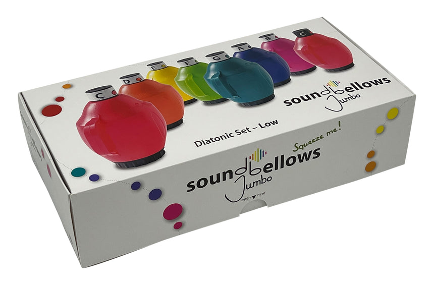 Soundbellows Jumbo SBS-JDL, mehrfarbig, Jumbo Diatonic Low C'-C'' – geschlossene Verpackung