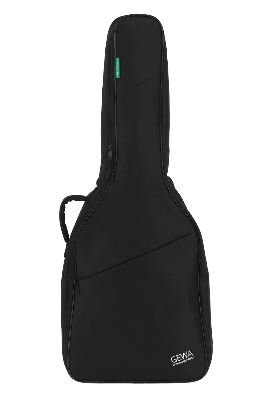 GEWA Basic 5 Konzertgitarrentasche 4/4 in Schwarz – Schrägansicht