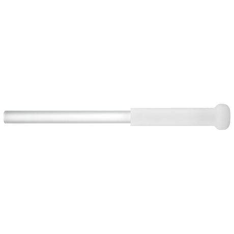 Maillet MEINL CSBRHLT Large à embout en silicone blanc – vue latérale sur fond blanc