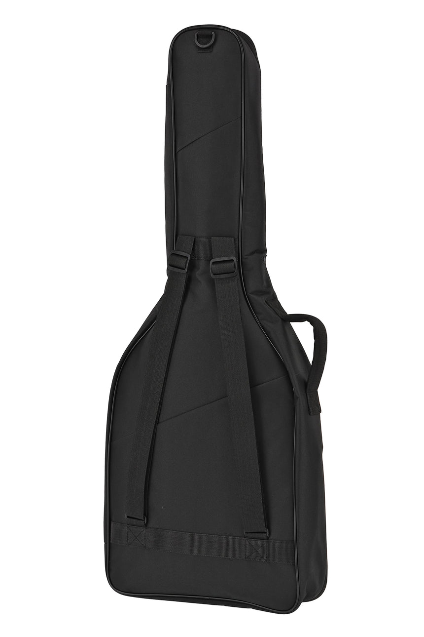 GEWA Basic 5 Konzertgitarrentasche, Größe 3/4–7/8, schwarz – schräg von hinten.