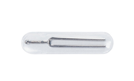 Diapason K&M 168 nickelé dans une pochette transparente