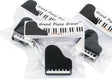 Agifty E 1041 Flügel-Radiergummi in Schwarz: mehrere einzeln verpackte Exemplare