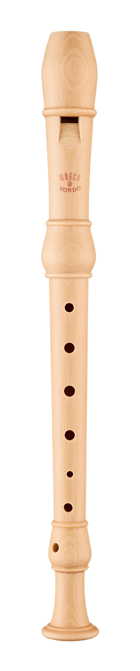 Moeck Rondo 3210 Sopranblockflöte, Ahorn natur – Gesamtansicht von vorne