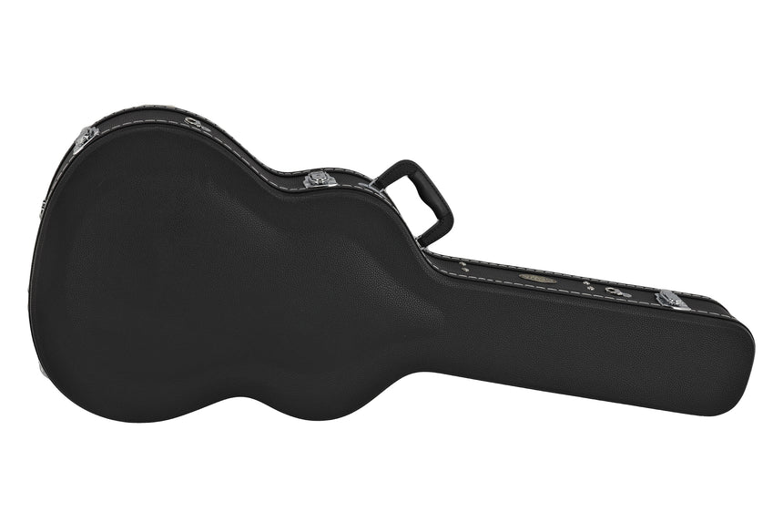 GEWA Arched Top Economy Konzertgitarrenkoffer 523.270, schwarz – Vorderansicht