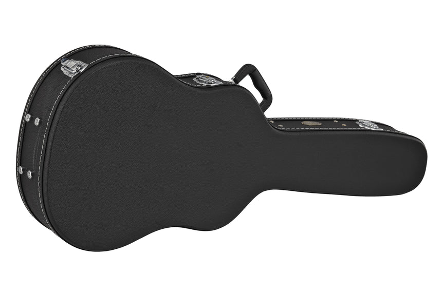 GEWA Flat Top Economy APX guitar case 523.112, black – front three-quarter view