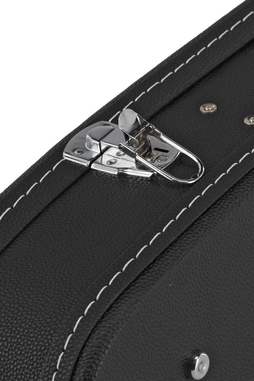 GEWA Flat Top Economy APX guitar case 523.112, black – closed latch detail