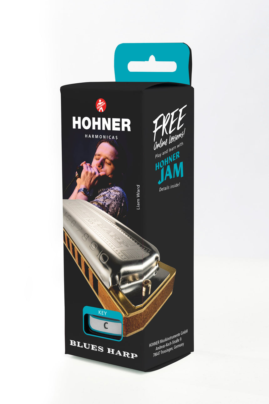 Hohner Blues Harp MS, do majeur – emballage en do majeur