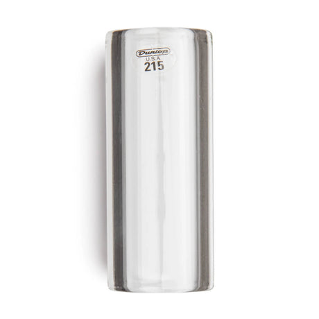 Slide Dunlop 215 en verre transparent, vue de face avec numéro de modèle