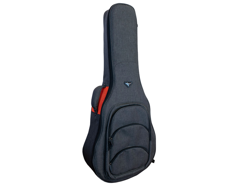 Merida Chance Westerngitarre – Grand-Jumbo-Cutaway, Fichte massiv, Boden und Zargen aus geflammtem Ahorn mit Gig Bag