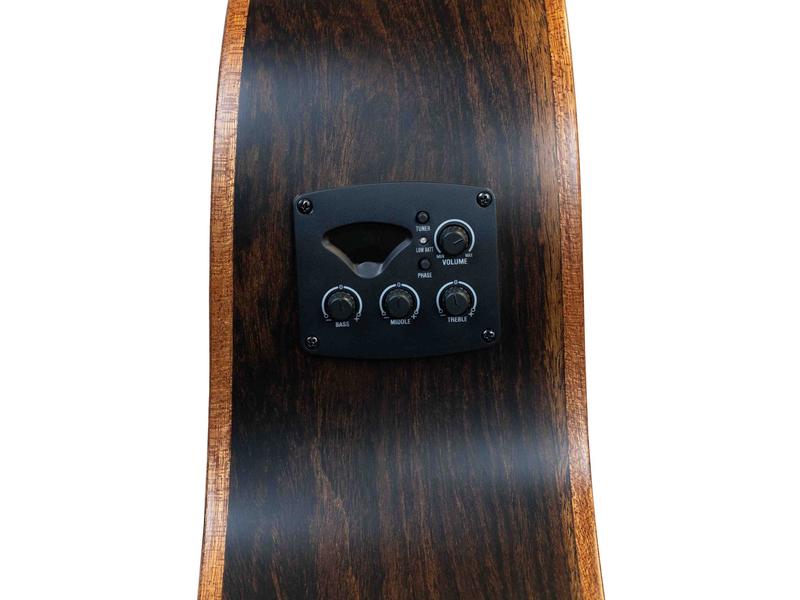 MERIDA Scar Junior – Bedienfeld Fishman PSY-101 mit Stimmgerät und 3-Band-EQ