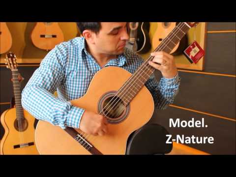 Alhambra Z-Nature guitare classique 4/4 avec étui