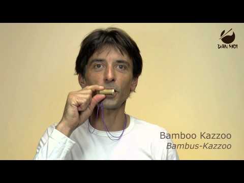 Kazoo en bambou Dan Moi