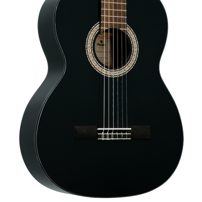 Prodipe Primera 3/4 Kurzmensur Konzertgitarre schwarz hochglanz - Musik-Ebert Gmbh
