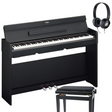 Yamaha S35 Arius Schwarz Matt Bundle mit Bank und Kopfhörer - Musik-Ebert Gmbh