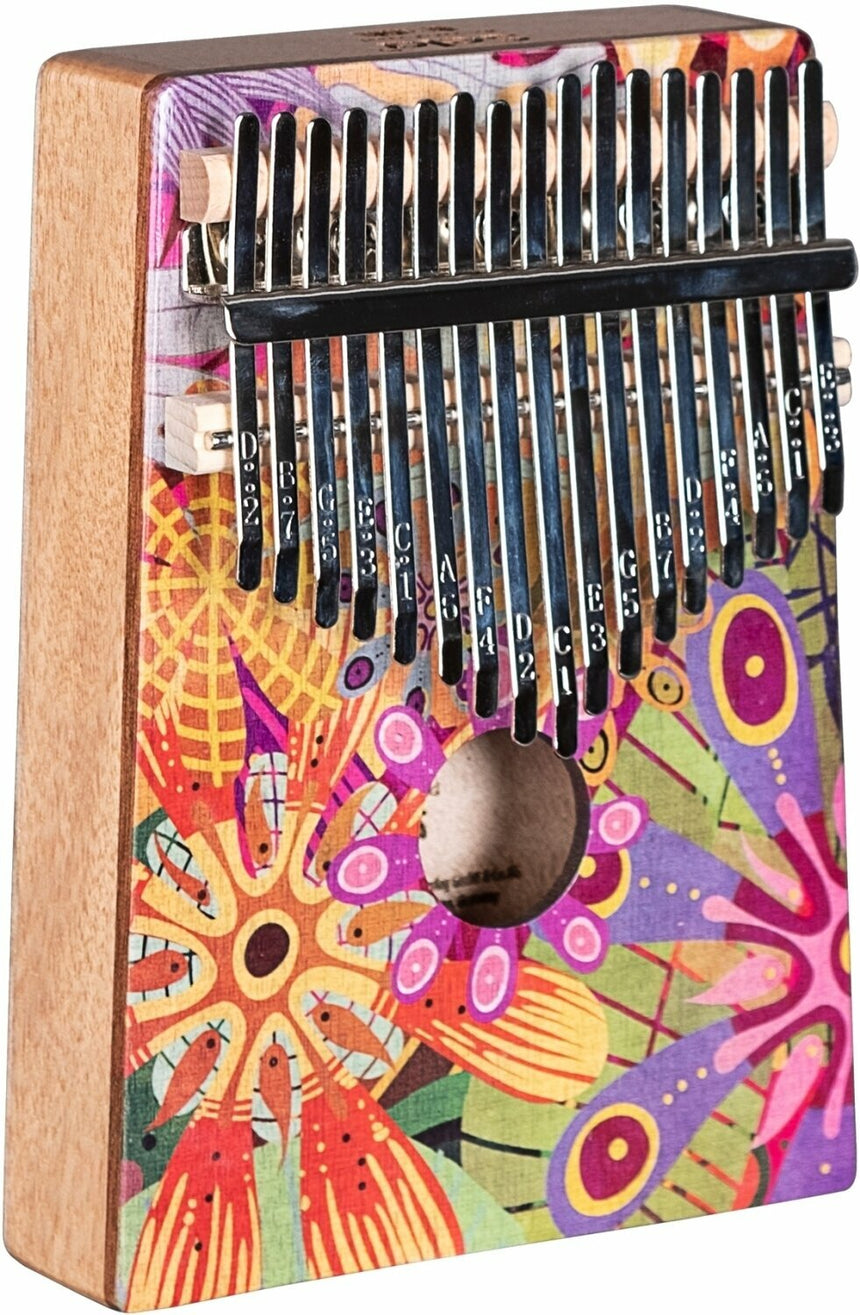 Sela Art Series Kalimba 17 Flower Power (SE 253)