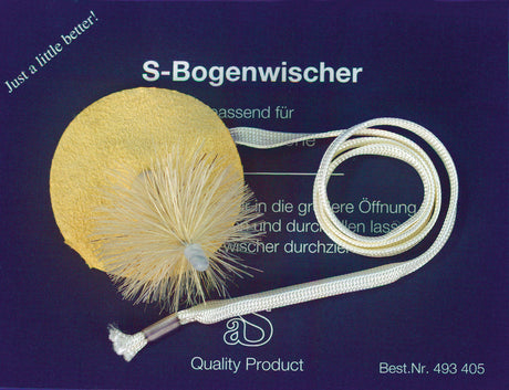 AS Durchziehwischer S-Bögen Leder - Saxophon - Wischer - Musik-Ebert Gmbh