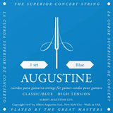 Augustine Klassik Gitarrensaiten Blue Label Satz Regular Tension/Basssaiten High Tension - Musik-Ebert Gmbh