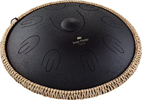 MEINL Sonic Energy Octave Steel Tongue Drum, Schwarz, D Kurd, 9 Töne, 16" / 40 cm - Musik-Ebert Gmbh