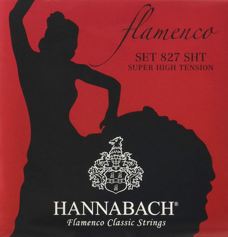 Hannabach Saitensatz für Konzertgitarren Serie 827 SHT Super High Tension Flamenco - Musik-Ebert Gmbh