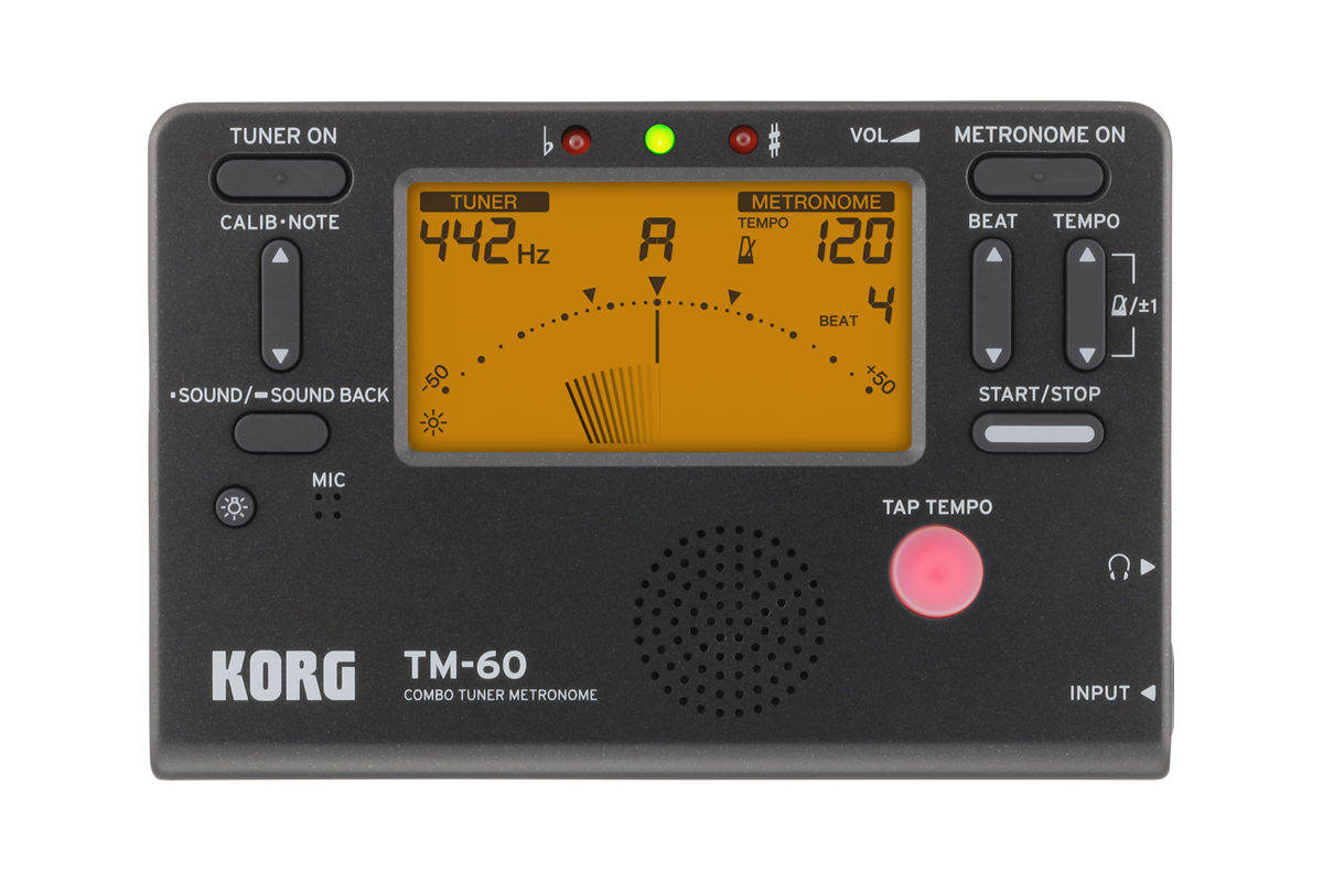 Korg TM-60 Kombi Stimmgerät/Metronom - Musik-Ebert Gmbh