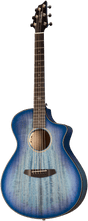 Breedlove Oregon Concert LTD „Blue Eyes“ Limited Edition (1 von 8) Westerngitarre mit Tonabnehmer und Koffer - Musik-Ebert Gmbh