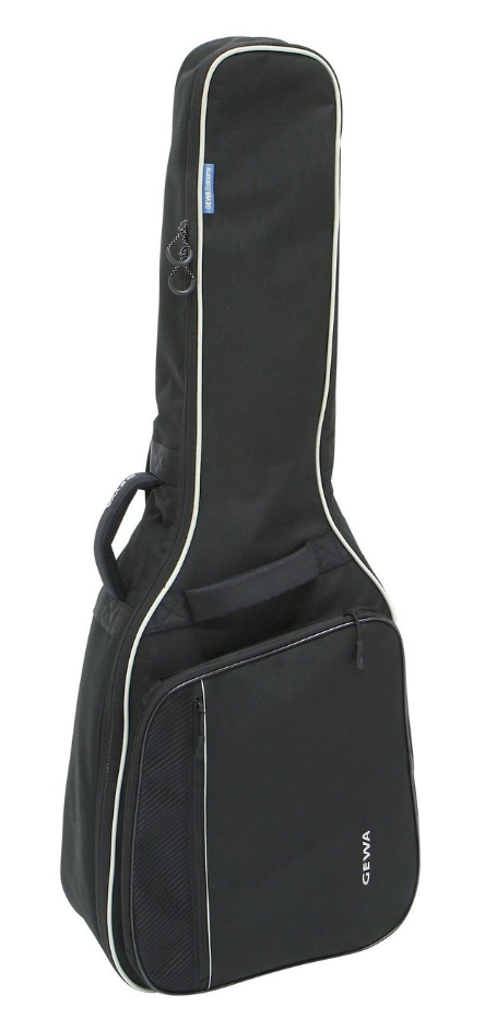 Gewa Konzert - Gitarrentasche Gig-Bag Economy 12, schwarz 4/4 - Musik-Ebert Gmbh