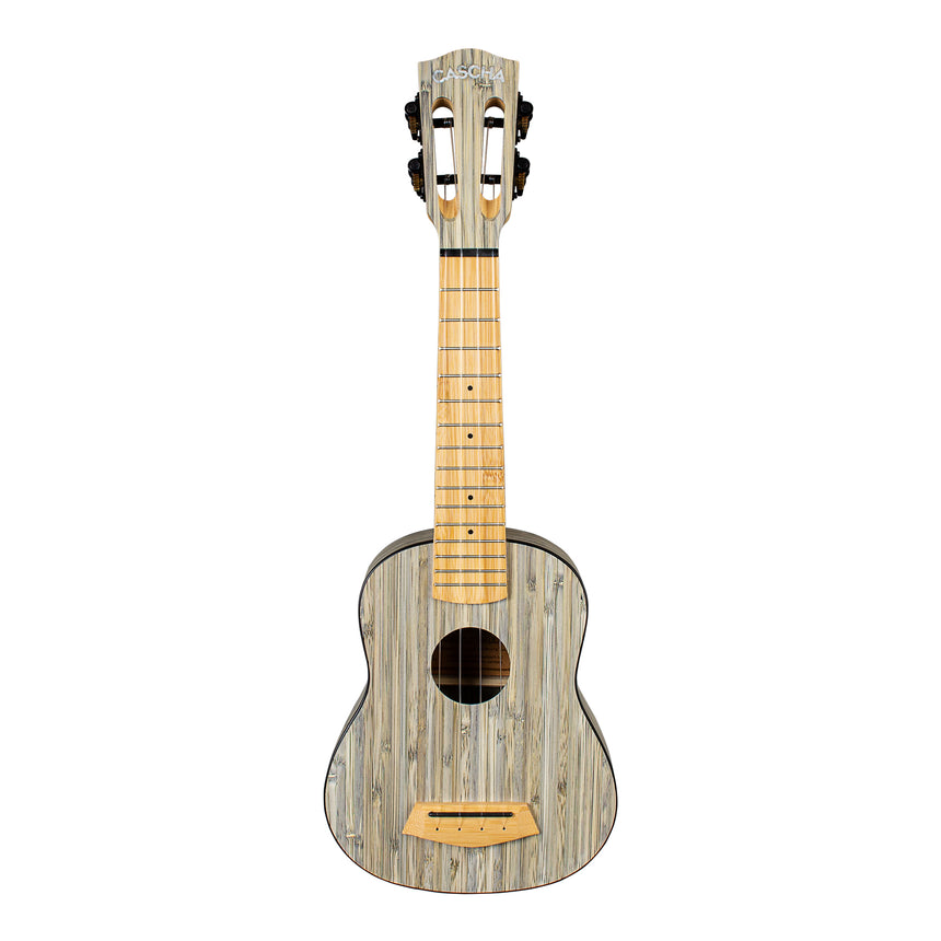 Cascha Konzert Ukulele Bamboo Graphit - Musik-Ebert Gmbh