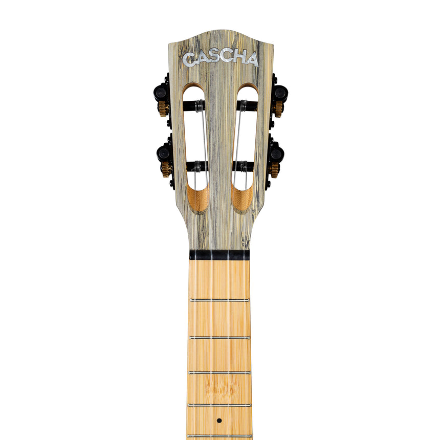 Cascha Tenor Ukulele Bamboo Graphit - Musik-Ebert Gmbh