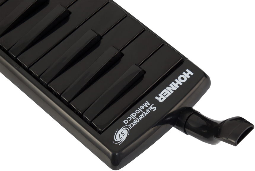 HOHNER Melodica, Superforce 37, schwarz, schwarze Tasten - Musik-Ebert Gmbh