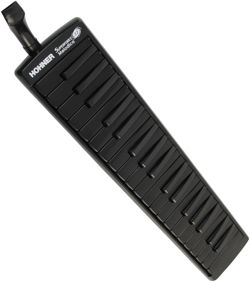 HOHNER Melodica, Superforce 37, schwarz, schwarze Tasten - Musik-Ebert Gmbh