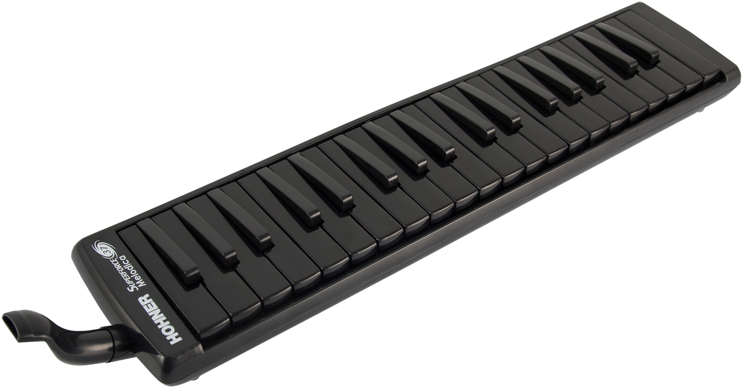 HOHNER Melodica, Superforce 37, schwarz, schwarze Tasten - Musik-Ebert Gmbh