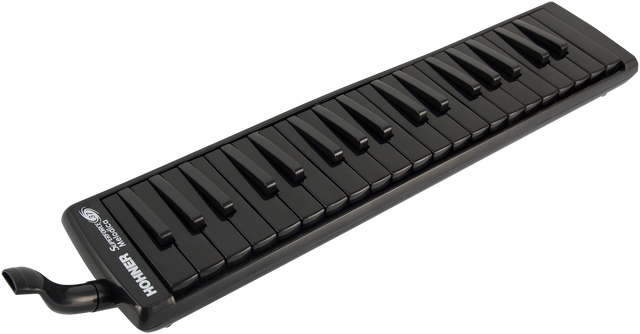 HOHNER Melodica, Superforce 37, schwarz, schwarze Tasten - Musik-Ebert Gmbh