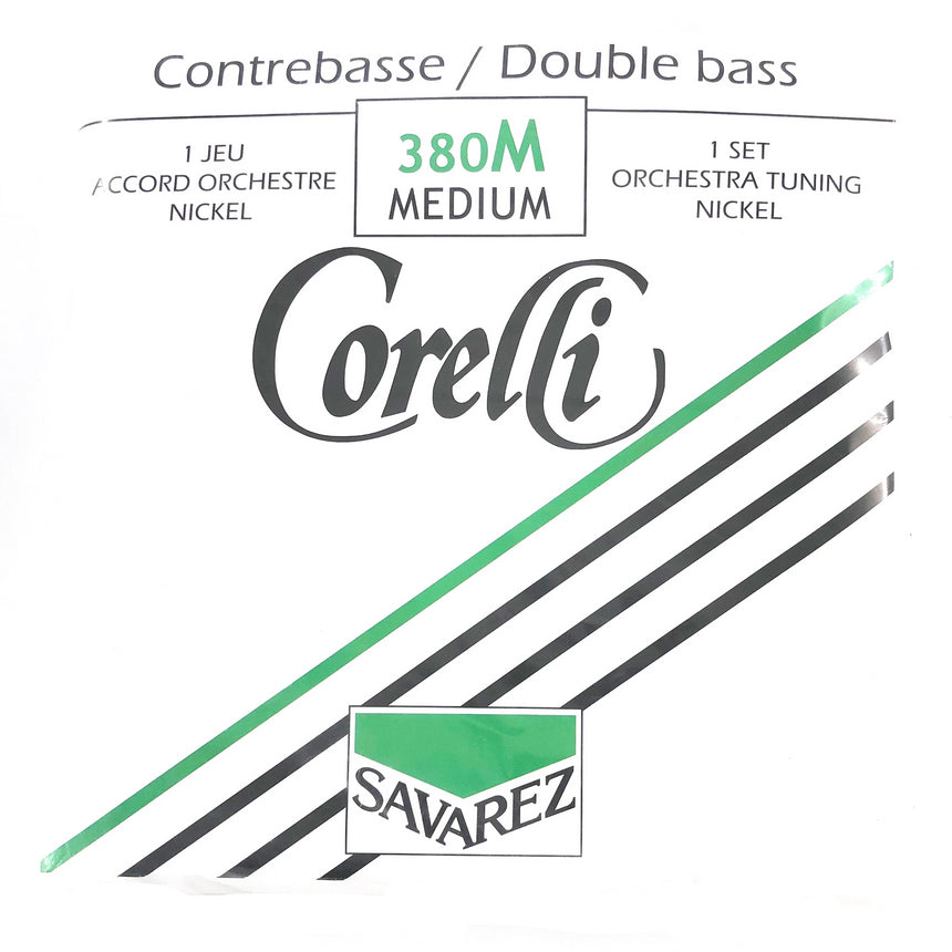 CORELLI SAITENSATZ FÜR KONTRABASS 380M Medium - Musik-Ebert Gmbh