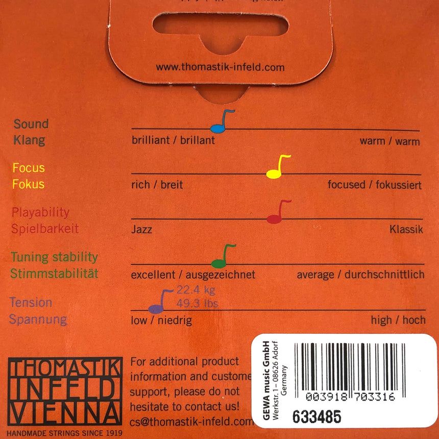 Thomastik Alphayue Violinsaiten Satz 4/4 - Musik-Ebert Gmbh